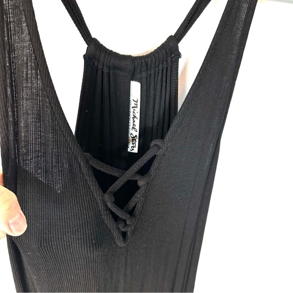 Michael Stars long black reversible tube dress. Halter style. Size small - Picture 8 of 8